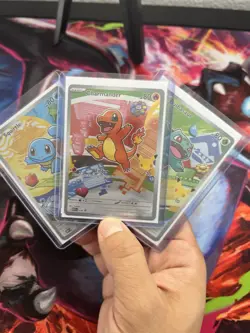 First Partner: Charmander, Squirtle, Bulbasaur 037-039 All 3! Pokemon TCG - Image 2