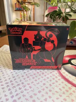 Pokemon Destined Rivals Elite Trainer Box ETB Sealed - Image 1