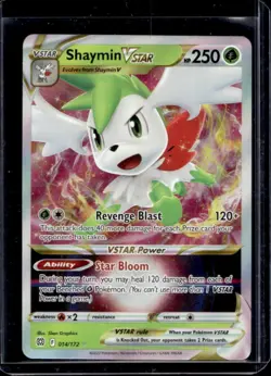 2022 Pokemon SWSH Brilliant Stars Shaymin VST #014/172 - Image 1