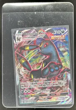 2021 Pokemon SWSH Evolving Skies Umbreon VMAX Full Art #095/203 - Image 1
