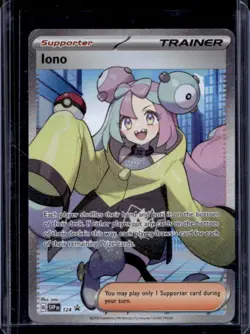 2023-25 Pokemon SV Black Star Promos Iono #124 - Image 1