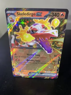 Skeledirge ex 037/193 Paldea Evolved (PAL) NM Double Rare Pokemon Card - Image 1