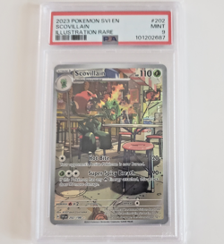 Scovillain Full Art Illustration Rare 202/198 Pokemon TCG Scarlet & Violet PSA 9 - Image 2