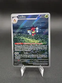 Ledian - #144/142 Holo SV07: Stellar Crown NM - Pokemon TCG - Image 1