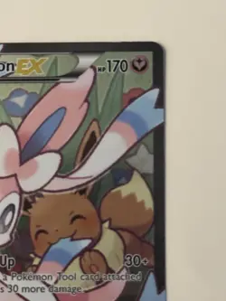 Pokemon Sylveon EX RC32/RC32 Generations Full Art NEW Holo Ultra Rare HP 170 - Image 3