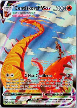 Centiskorch VMAX TG15/TG30 Pokemon TCG SWSH11: Lost Origin Trainer Gallery NM - Image 1