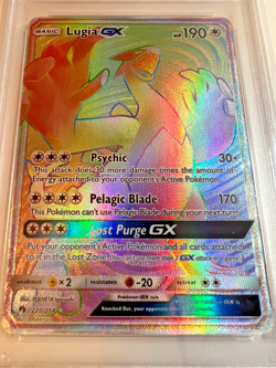 Pokemon TCG - Lugia GX 227/214 Lost Thunder -Sun & Moon- PSA 9 Mint - Low PoP - Image 4
