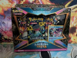 Lot Of 3 Pokemon TCG Shining Fates Mad Party Pin Collection - New/Sealed - Image 4