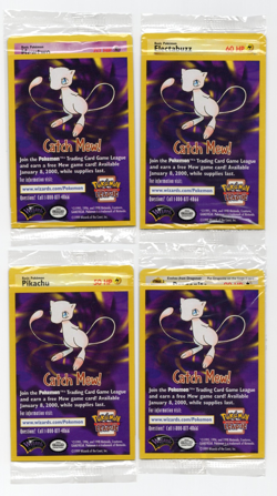 Pokemon Sealed WOTC Movie Black Star Promo Set Mewtwo Dragonite Pikachu Electa - Image 1
