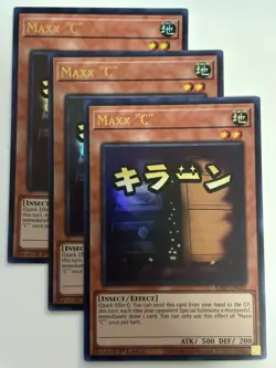 YUGIOH-3x- Maxx "C" - RA05-EN089 - Ultra Rare - (PLAYSET) - Image 1