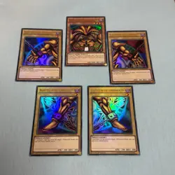 YuGiOh - Exodia The Forbidden One Complete Set - 1st Edition YGLD *Mint* - Image 1
