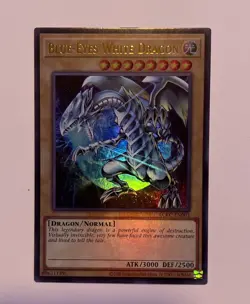 Yu-Gi-Oh! Blue-Eyes White Dragon LCKC-EN001 Ultra Rare Unlimited - Image 1