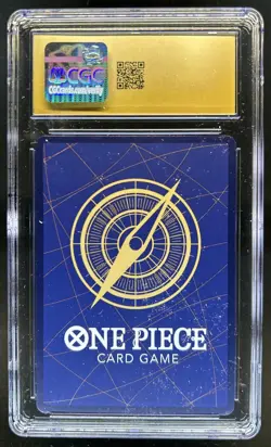 2025 One Piece Shanks Promo Super Rare SP Version #OP06-007 CGC 10 Pristine - Image 2