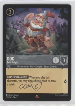 2024 Disney Lorcana - Shimmering Skies 5 Doc Bold Knight #193 - Image 1
