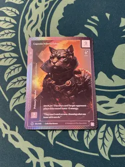 Captain Nebula Talon 65/99 OCM Foil Wonders Of The First Call Of The Stones COTS - Image 1