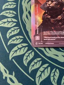 Captain Nebula Talon 65/99 OCM Foil Wonders Of The First Call Of The Stones COTS - Image 5
