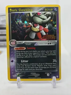 Pokemon card Dark Slowking 9/109 Team Rocket Returns Holo -P72 - Image 1