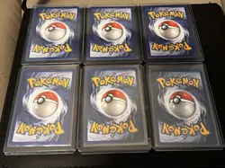 Lot of 6 Pokemon Gym Heroes Vintage Cards Surge’s Raichu 28/132 READ DESCRIPTION - Image 2