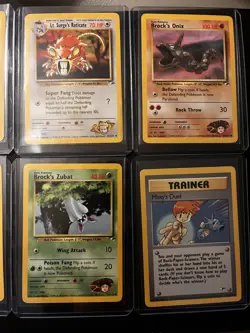 Lot of 6 Pokemon Gym Heroes Vintage Cards Surge’s Raichu 28/132 READ DESCRIPTION - Image 5