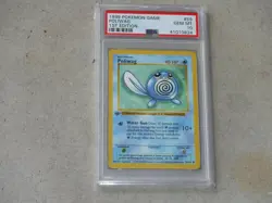 1999 POKEMON GAME POLIWAG 1ST EDITION CARD #59 TADPOLE POKEMON GRADED PSA 10 - Image 3