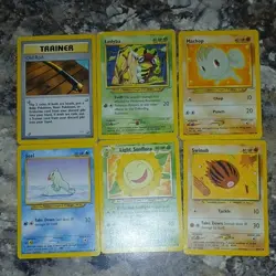 Pokemon TCG Nintendo 21 Card Lot Light Machoke Mankey Dewgong Jigglypuff - Image 5