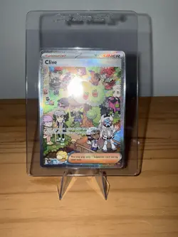 Pokemon TCG Clive Special Illustration Rare Card Paldean Fates 236/091 - Image 3