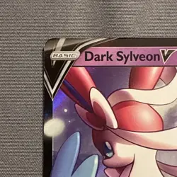 Dark Sylveon V - Pokemon TCG Celebrations Black Star Promo Pokemon Card SWSH134 - Image 2