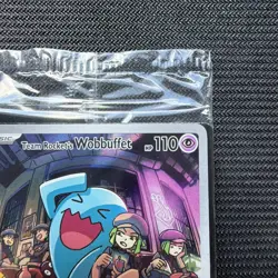 SEALED Team Rocket's Wobbuffet 203 Sv: Scarlet & Violet Promo Cards Holo - Image 3