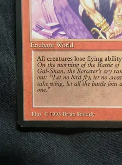 Gravity Sphere Legends MP (Rare Reserved List MTG Magic Card) - Image 5
