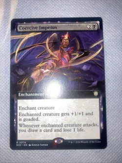 Coercive Impetus (Extended Art) Commander: Secrets of Strixhaven Regular - Image 1