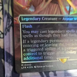 MTG Gandalf the White Foil Rare Legendary Creature EN M0442 Lord of the Rings - Image 2