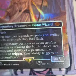 MTG Gandalf the White Foil Rare Legendary Creature EN M0442 Lord of the Rings - Image 3