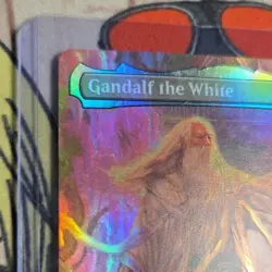 MTG Gandalf the White Foil Rare Legendary Creature EN M0442 Lord of the Rings - Image 4