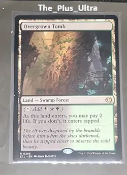 Overgrown Tomb (Non-foil) Lorwyn Eclipsed 0266 Rare MTG - Image 1