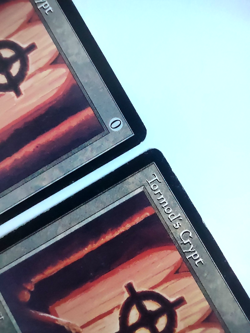 2x Tormod’s Crypt The Dark MTG 1994 Vintage Artifact MP Old School - Image 2