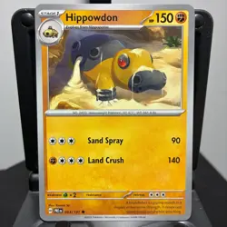 Hippowdon - 053/131 - Pokemon Prismatic Evolutions 2025 - Common Card NM - Image 1
