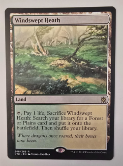 Windswept Heath Khans of Tarkir KTK NM MTG Magic The Gathering - Image 1