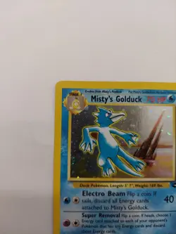 Pokemon Misty's Golduck Gym Challenge 70HP Holo Rare Card 12/132 English - Image 2