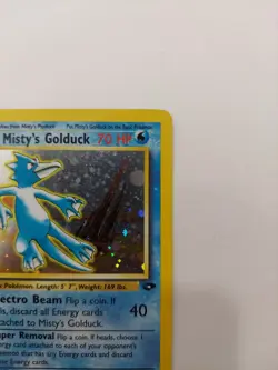 Pokemon Misty's Golduck Gym Challenge 70HP Holo Rare Card 12/132 English - Image 3