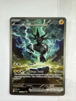 Blastoise ex 200/165 Zekrom ex 166/086 Pokemon EX Holo Lot - Water Lightning - Image 2