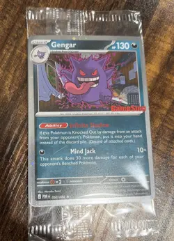 Pokemon Sealed Gengar GameStop Stamped Promo 050/088 SEALED - Image 1