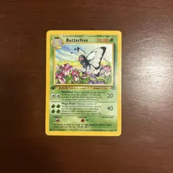 Butterfree 1ST EDITION TCG Pokemon Jungle 33/64 Non Holo Rare 1999 WOTC - Image 1