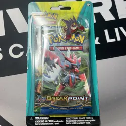 Pokemon XY Breakpoint 2 Pack Blister Gengar Pin Set Sealed Rare - Image 1