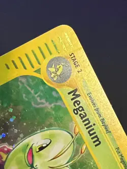Meganium 18/165 - Holo Rare - Vintage Pokemon TCG: Expedition Base Set - MP - Image 5