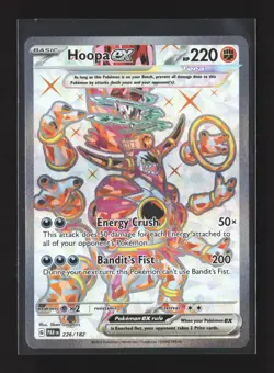 Pokemon SV04: Paradox Rift #226/182 Ultra Rare,Holo Hoopa ex - Image 1