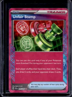 2024 Pokemon Twilight Masquerade Unfair Stamp #165/167 - Image 1