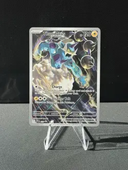 Thundurus 209 Black Bolt ETB Full Art Holo Rare Pokemon Promo Card - NM / Mint - Image 1