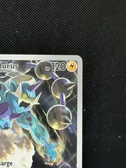 Thundurus 209 Black Bolt ETB Full Art Holo Rare Pokemon Promo Card - NM / Mint - Image 4