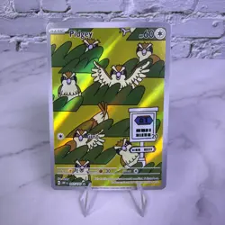 Pidgey 207/197 Obsidian Flames, Full Art Illustration Rare Pokemon - NM ✅ - Image 1