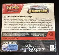 Pokemon TCG: Twilight Masquerade Booster Box New & Sealed - Image 5